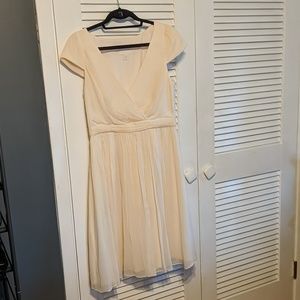 J Crew Mirabell Silk Chiffon Dress